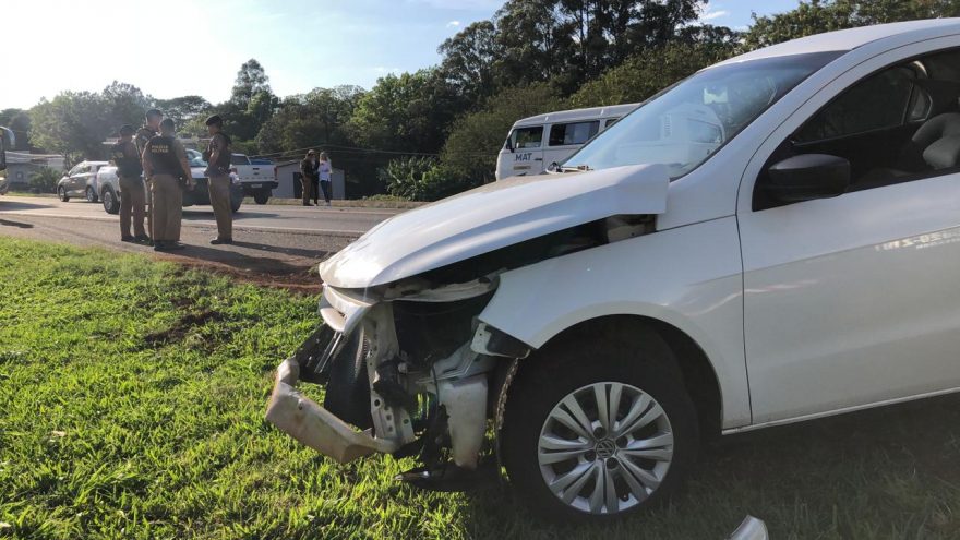 Mais uma colisão de trânsito é registrada na BR-277, em Cascavel