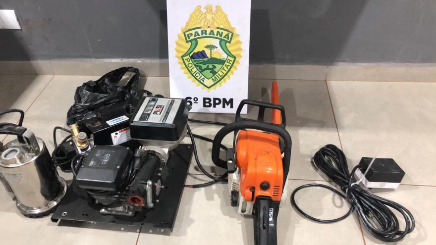 Polícia prende suspeitos de furtar ferramentas no Cascavel Velho