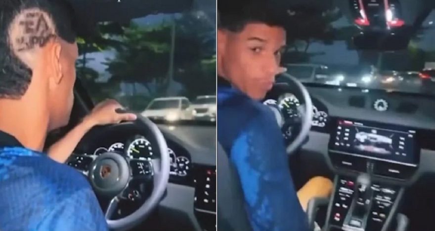 Sem CNH, Luva de Pedreiro derrapa Porsche com namorada grávida, diz colunista