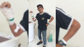 Familiares localizam Antônio Marques de Brito em unidade hospitalar em Nova Aurora