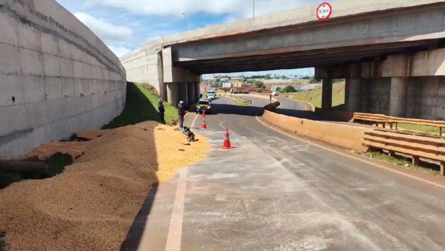 Alça de acesso é liberada após trabalhos de limpeza