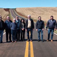 Com apoio de R$ 4 milhões, Estado entrega pavimentação de estrada rural de Mariópolis