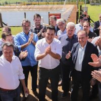 Produção com sustentabilidade: governador conhece novo sistema de reuso de água da Lar