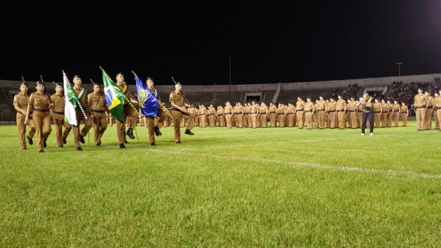 Polícia Militar forma 319 novos soldados em Cascavel