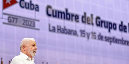 Imagem referente a Em Cuba, Lula critica modelo de negócios de empresas de tecnologia