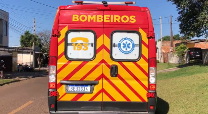 Homem fica ferido ao cair de moto no Bairro Cataratas