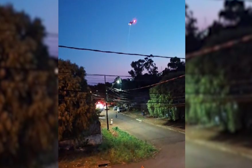 PM é acionada em disparo de arma de fogo e prende homem na Neva com apoio de helicóptero