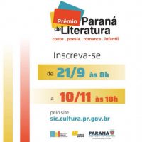Com premiação de R$ 30 mil, Biblioteca Pública lança Prêmio Paraná de Literatura 2023