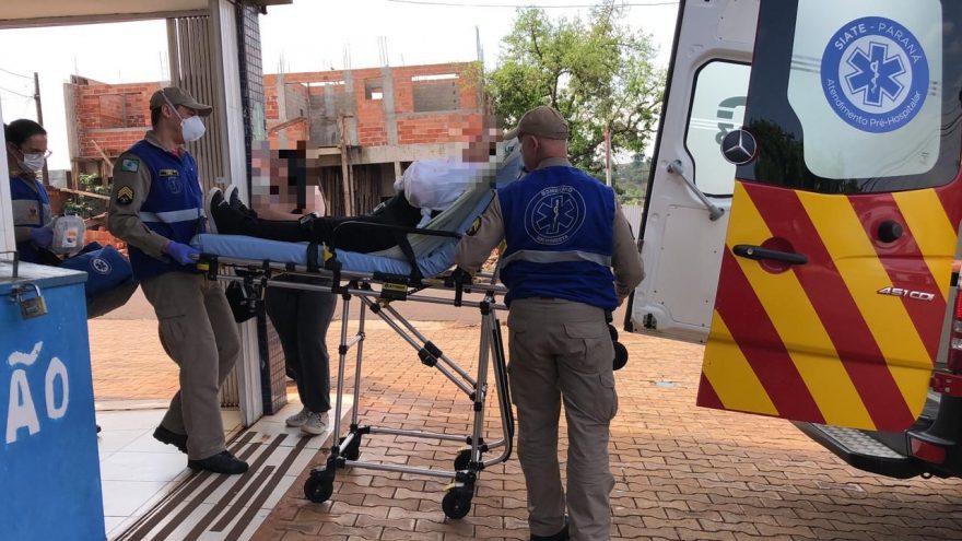 Mulher fica ferida ao sofrer queda no Bairro Claudete