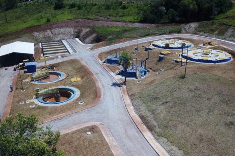 Sanepar promove ações em Iretama para orientar população sobre sistema de esgoto