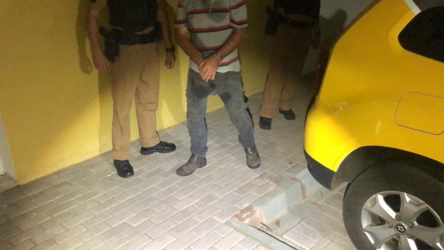 Homem é conduzido para a delegacia por crime de trânsito