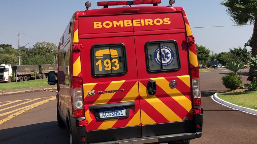 Idosa é socorrida após sofrer queda no banheiro