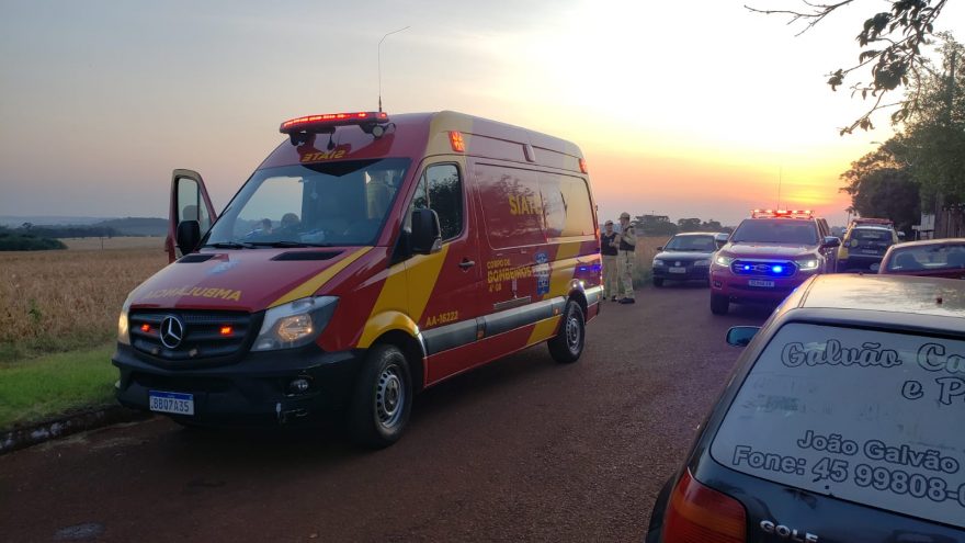 Vítima de ferimento por arma de fogo é socorrida na Rua Grécia