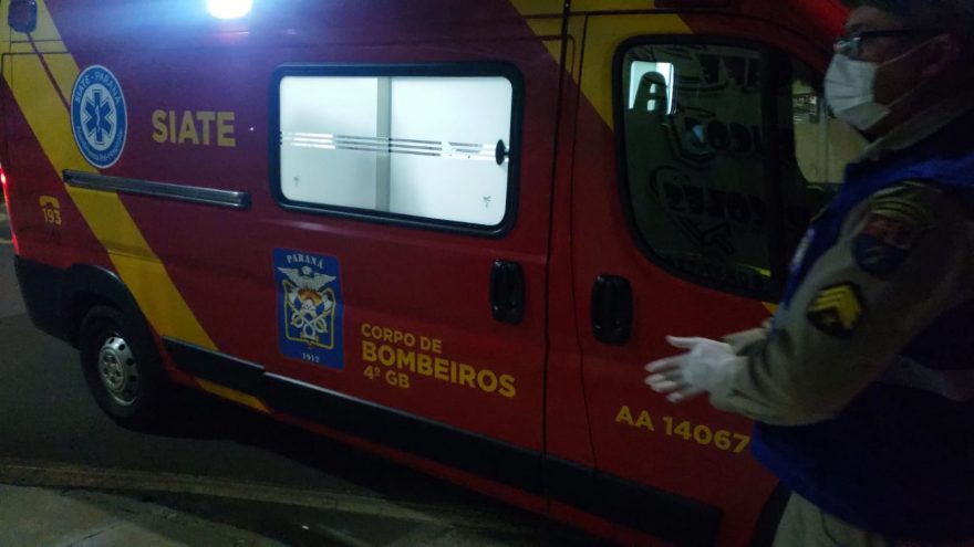 Adolescente quebra dente em acidente no Brasília