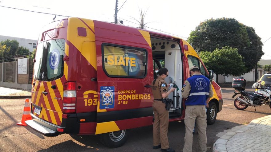 Outro carro da Emater se envolve em acidente na Rua Vitória
