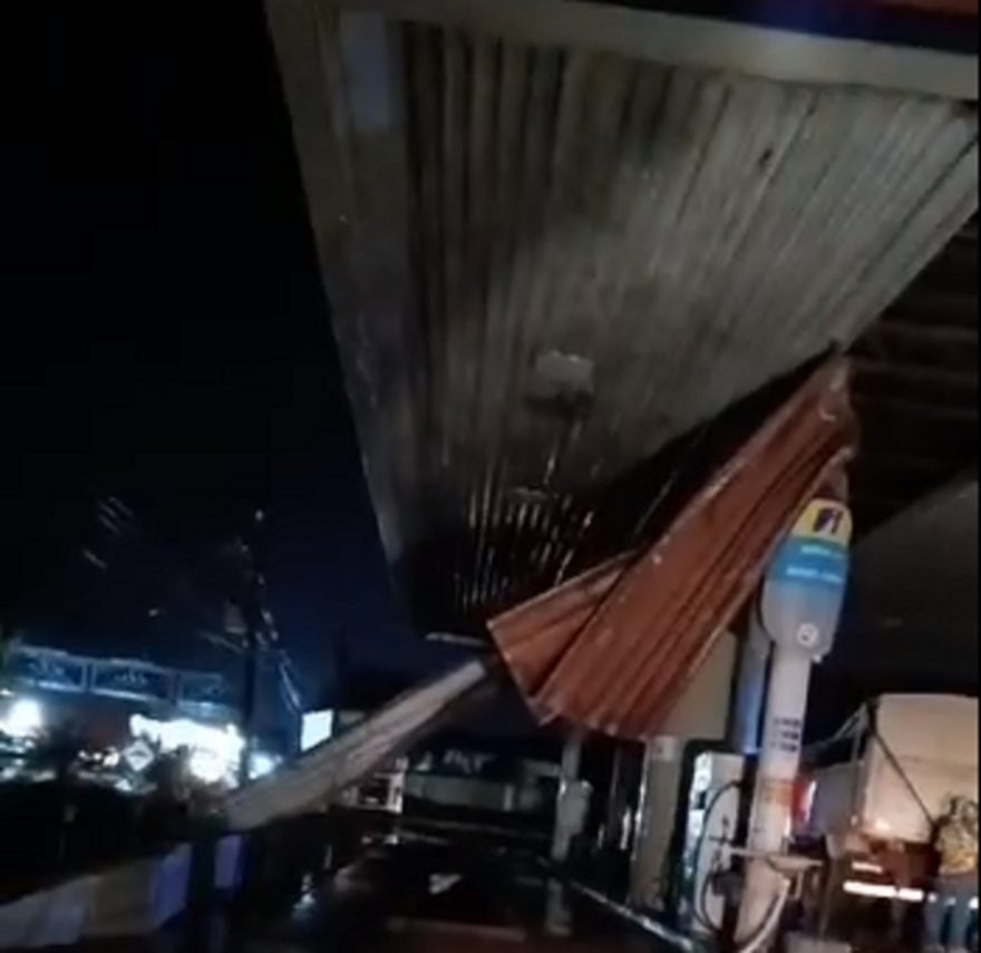 Temporal provoca estragos em Nova Aurora