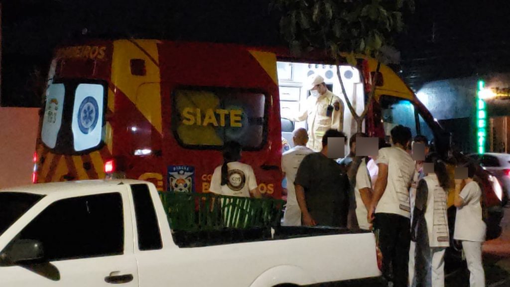 Capoeirista fica ferido durante atividade física