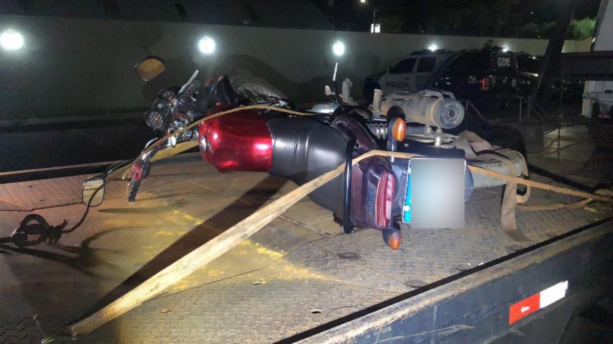 Cavalaria recupera moto furtada no São Cristóvão