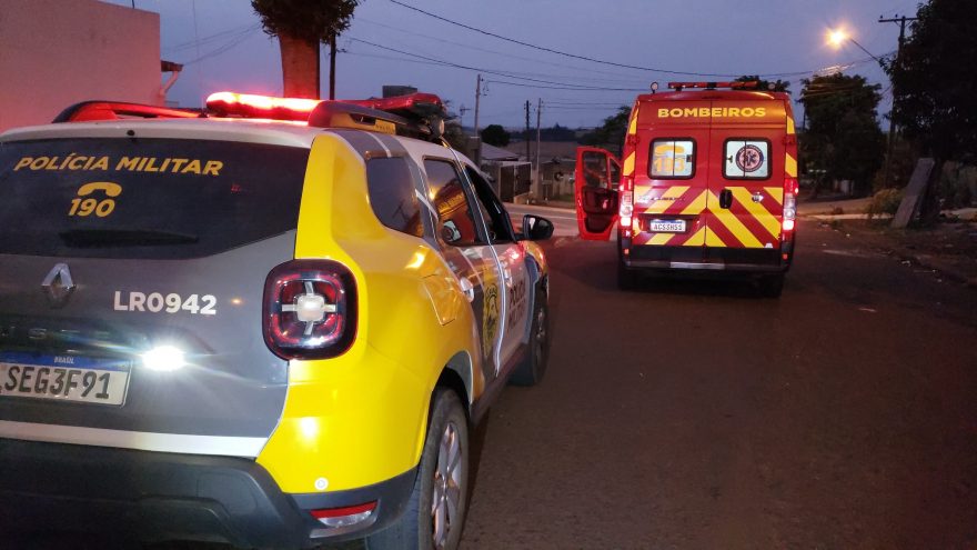 Homem de 38 anos é agredido em via pública no Santa Felicidade