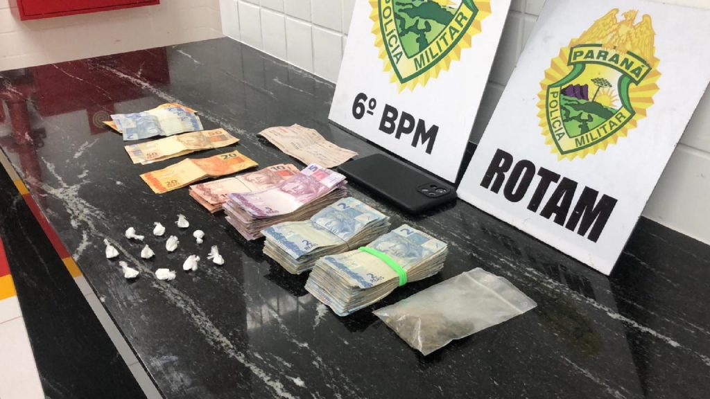 Suspeito de tráfico de drogas é preso pela Rotam em Santa Lúcia