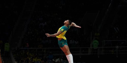 Imagem referente a Com brilho de Darlan, Brasil supera República Tcheca por 3 sets a 2