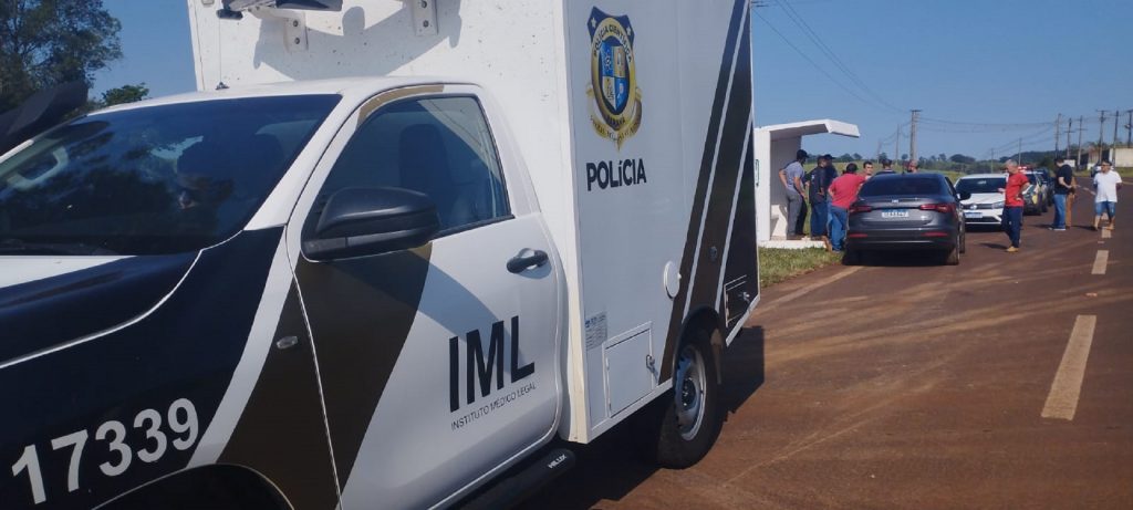 Homem morto é encontrado próximo ao trevo da PR-484 em Três Barras do Paraná
