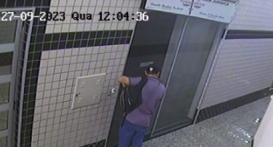 Homem arromba porta e furta escritório de advocacia no Centro