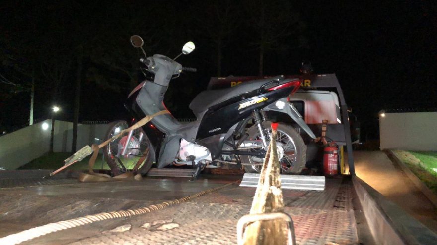 Policial de folga frustra tentativa de furto de motocicleta no centro de Cascavel