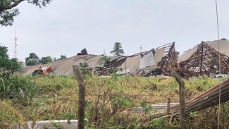 Região do Maria Luiza também registrou grandes danos pelo temporal