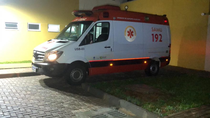 Preso por matar cachorro em Lindoeste é socorrido pelo Samu na Delegacia