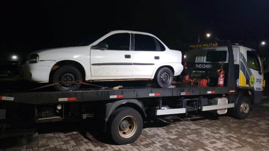 Corsa Classic utilizado em assalto a farmácia era da irmã de assaltante
