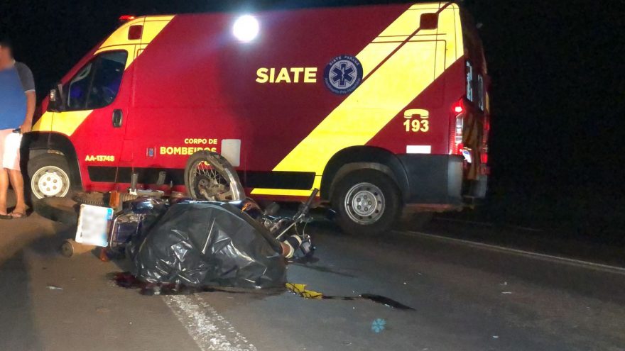 Homem de 32 anos morre em acidente de moto no Contorno Oeste