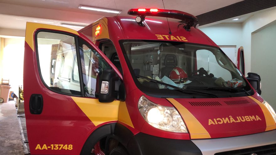 Siate é acionado para atender pessoa ferida no bairro Guarujá
