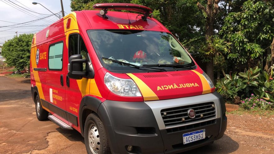 Idoso sofre queda e bate a cabeça no bairro Parque São Paulo