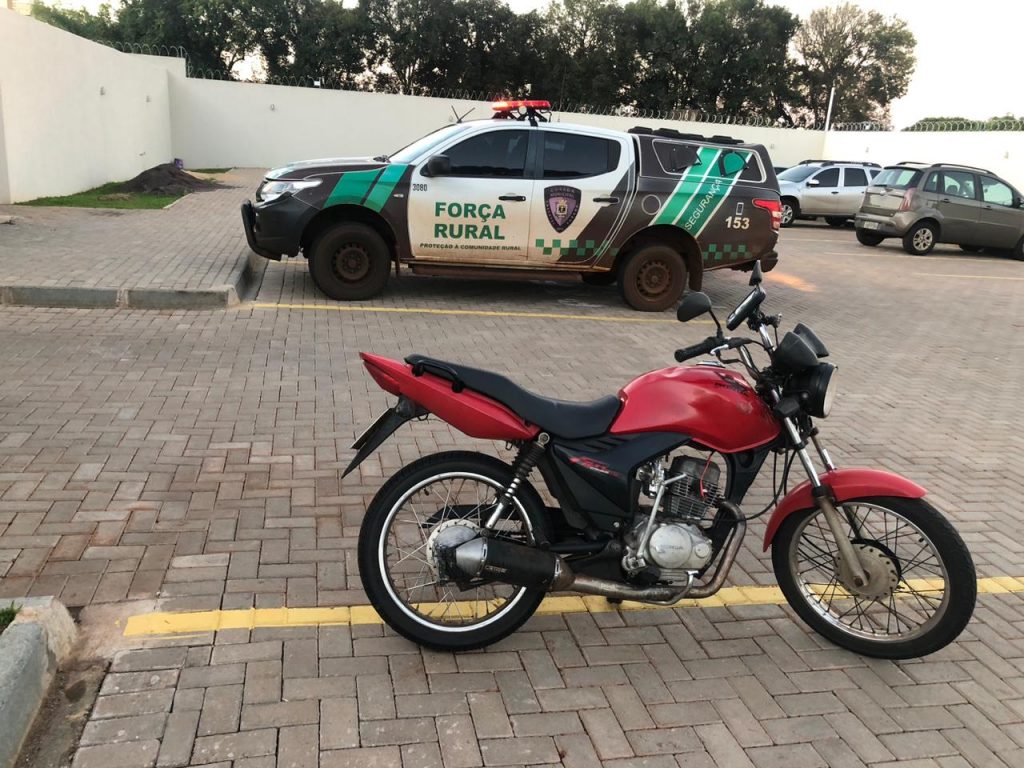 Moto furtada é recuperada pela GM