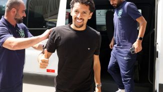Marquinhos e Neymar se apresentam e completam seleção em Cuiabá