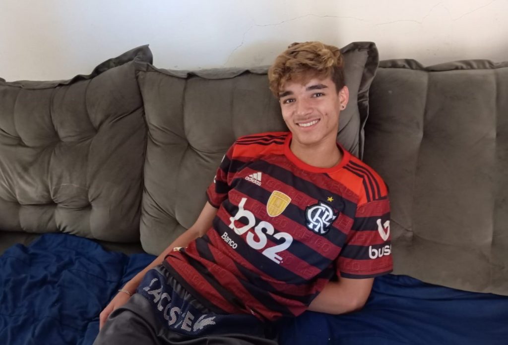 Diego Domingues de Morais, de 15 anos, está desaparecido