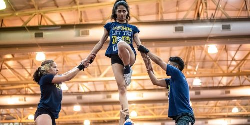 Imagem referente a Cheerleading agita público nos Jogos Universitários Brasileiros