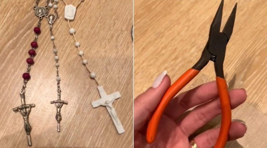 Terços, aliança, chip de celular: Veja vídeo de itens peculiares esquecidos em Motel