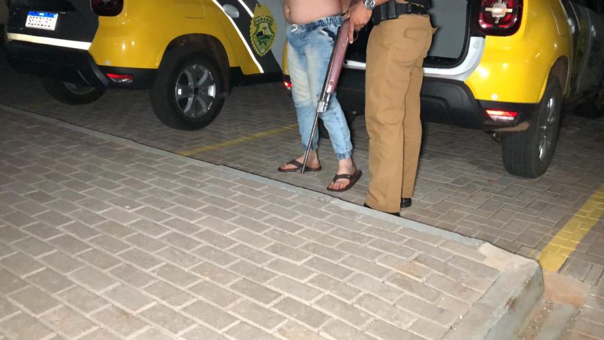 Homem é detido pela Polícia Militar após caso de violência doméstica