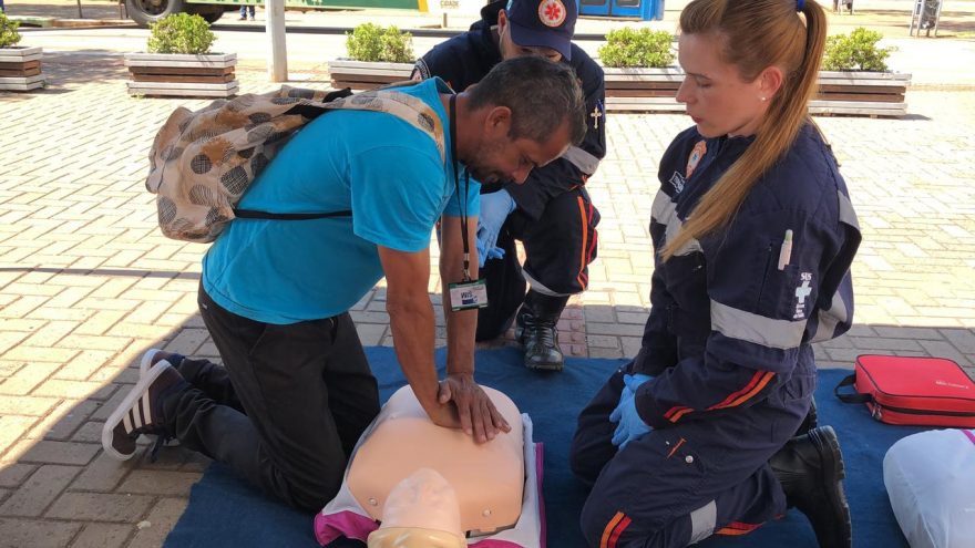 Dia Mundial da Reanimação Cardiopulmonar é lembrado pelo Consamu em ação