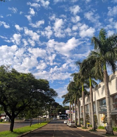 Imagem referente a Quinta-feira de clima estável e máxima de 27°C em Cascavel