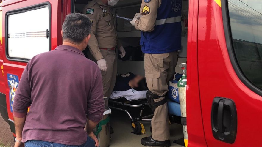 Motociclista fica ferida em acidente de trânsito no Jardim Veneza