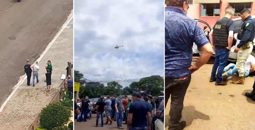 Internautas da CGN flagram perseguição a homem preso na Avenida Assunção