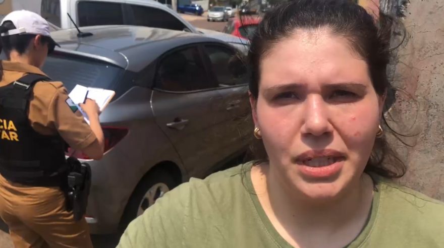 Dona de carro atingido por Amarok relata para a CGN o susto após barulho de explosão