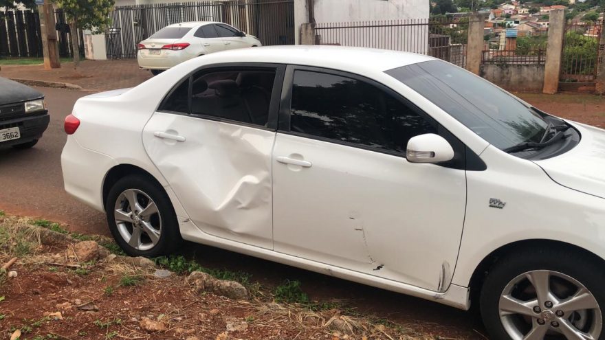 Adolescente fica ferida em acidente de trânsito na Rua Gurgel no Universitário