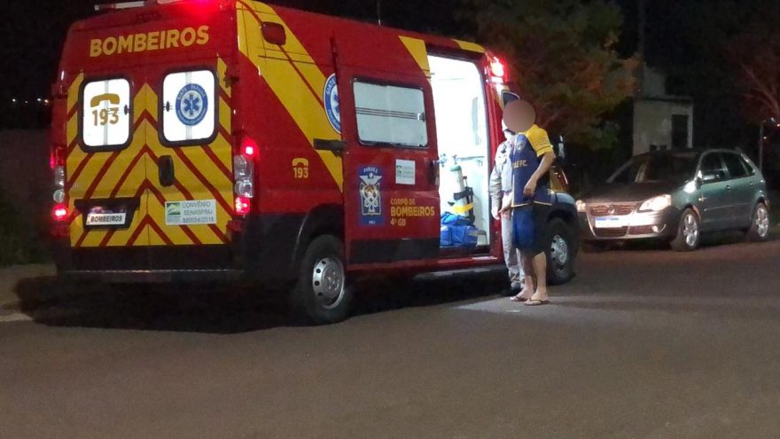 Acidente entre motos deixa homem ferido no Belmonte