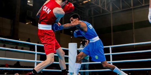 Boxeador Luiz Oliveira ‘Bolinha’ vence na estreia no Pan de Santiago