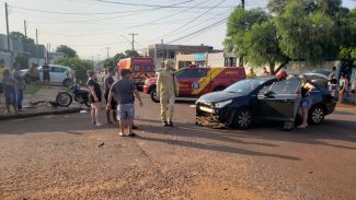 Mulher tem perna amputada em grave acidente no Esmeralda