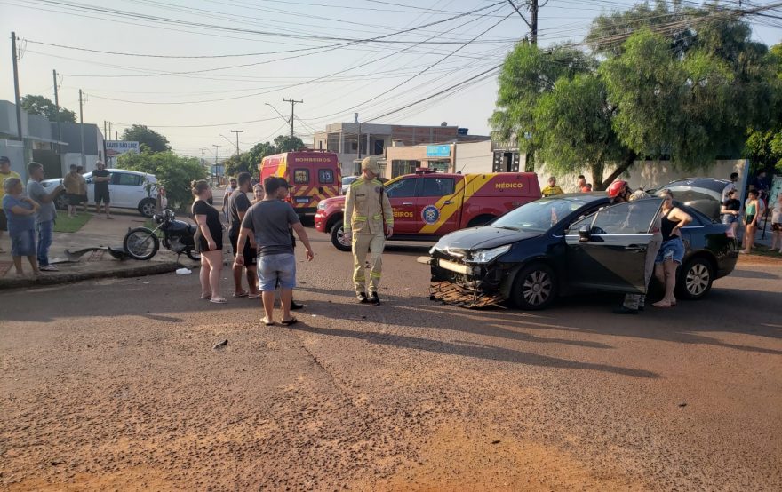 Mulher tem perna amputada em grave acidente no Esmeralda
